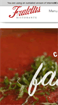 Mobile Screenshot of fratellisristorante.com
